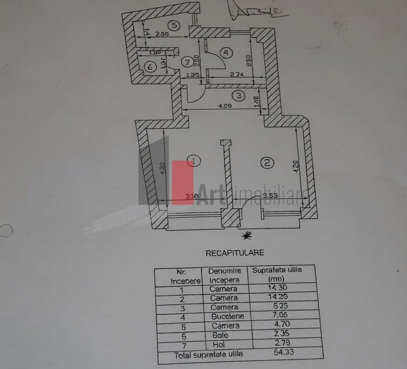 Centrul Vechi Spatiu Comercial de inchiriat in Centrul Vechi, 55mp